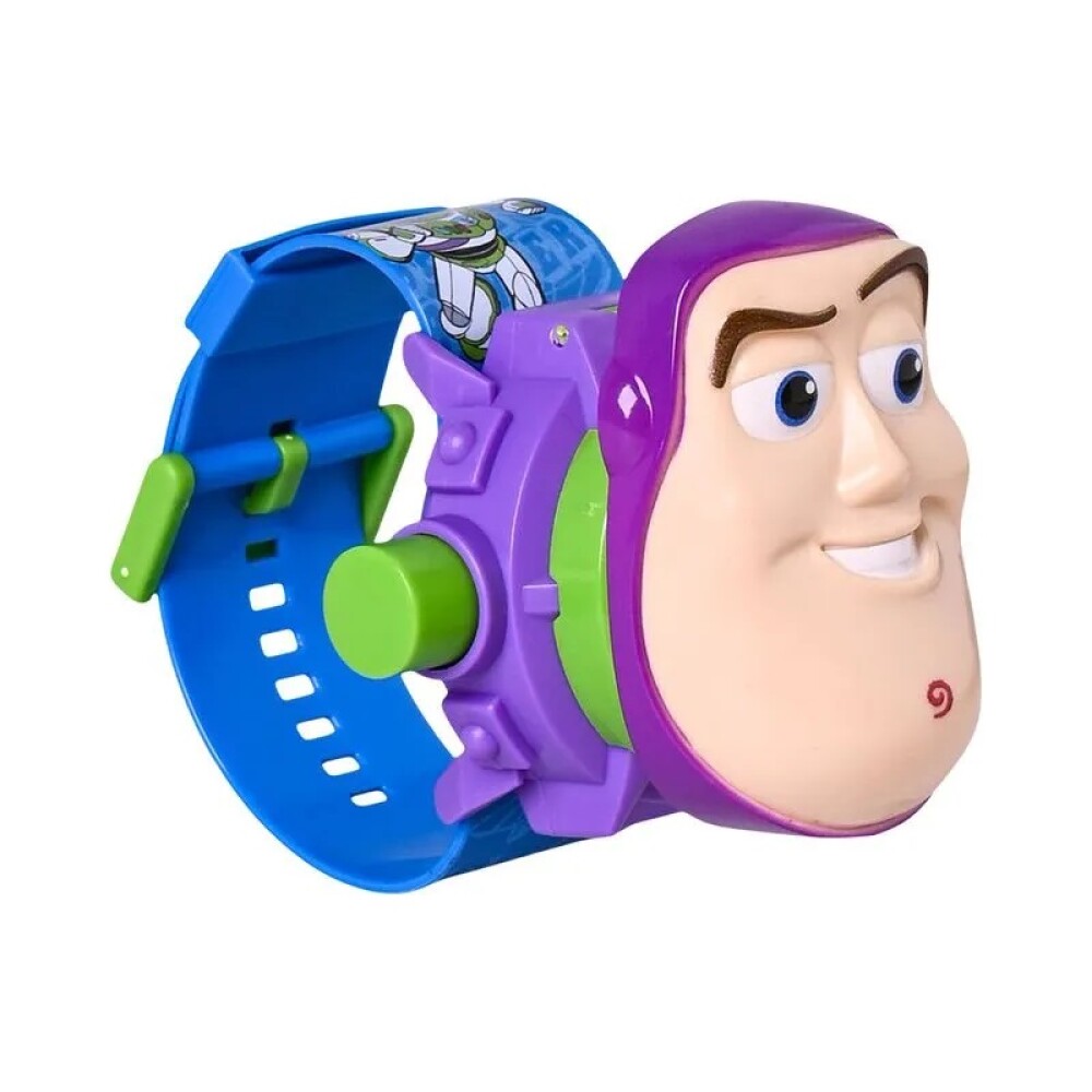 Reloj Proyector Buzz Lightyear Toy Story con 24 Imágenes Diferentes BUZZ LIGHTYEAR RELOJ PROYECTOR 24 IMAGENES DIFERENTES