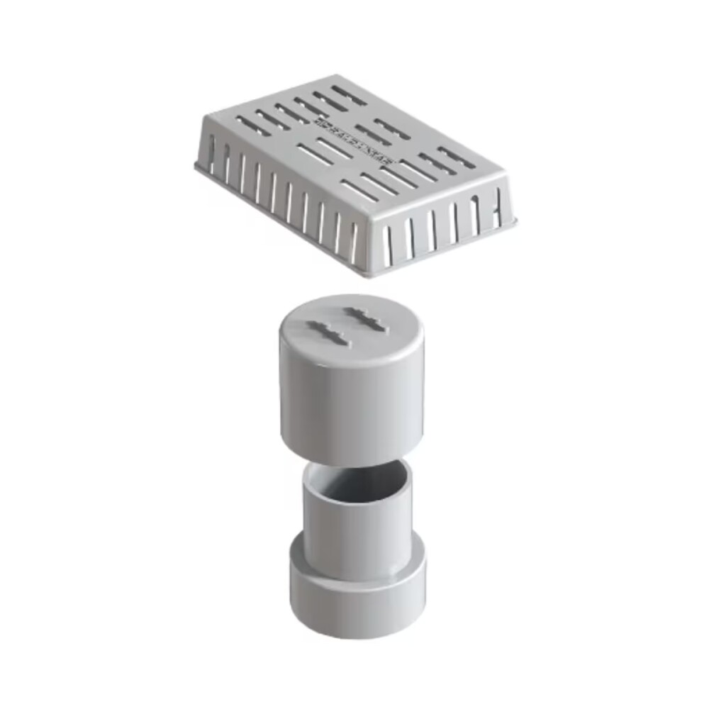 ELLEVE Kit sifon vertical c/rejilla 50mm Smart Elleve Kit Sifon Vertical C/rejilla 50mm Smart