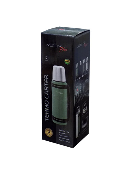 TERMO 1200 ML DOBLE P. VERDE CARTER SELECTA PLUS TERMO 1200 ML DOBLE P. VERDE CARTER SELECTA PLUS