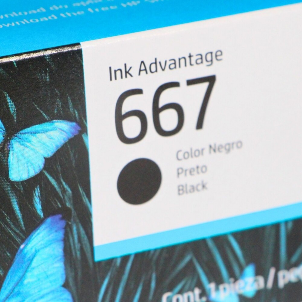 CARTUCHO HP 667 NEGRO MODELO 2375/2775 CARTUCHO HP 667 NEGRO MODELO 2375/2775