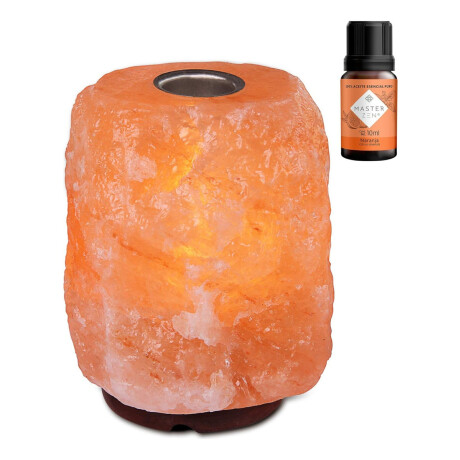 Lámparas De Sal Del Himalaya Aroma Escencia De Regalo. Naranja