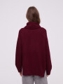 Polera Lamas Bordeaux Oscuro
