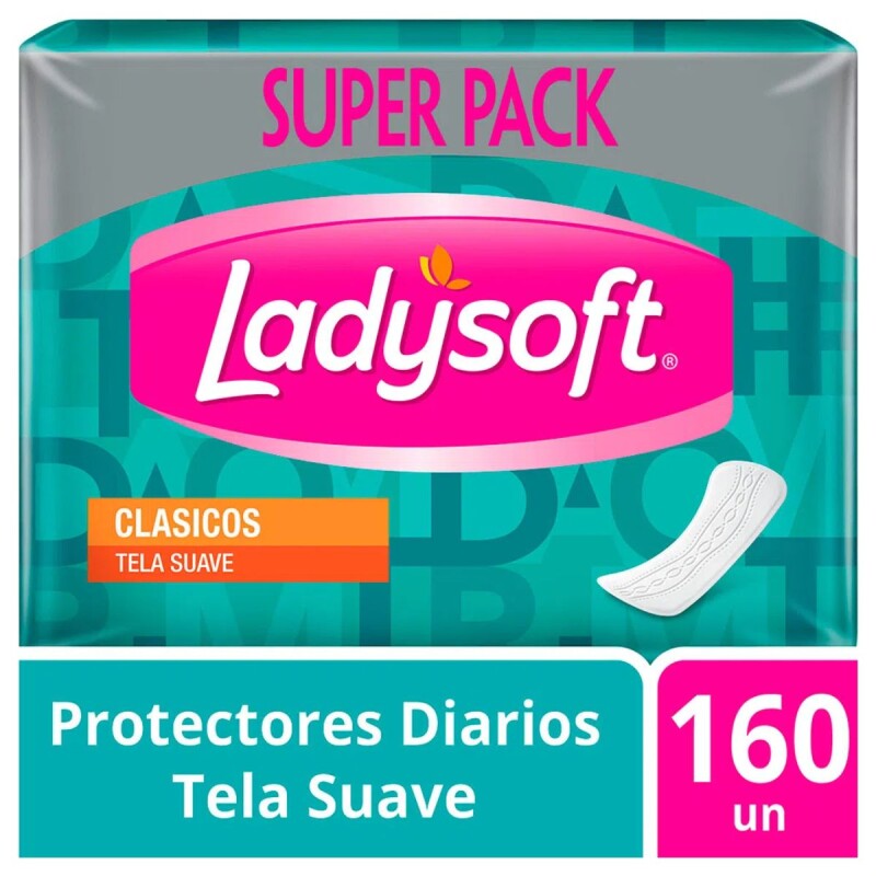 Protector Diario Ladysoft Clásico Pack Ahorro X160