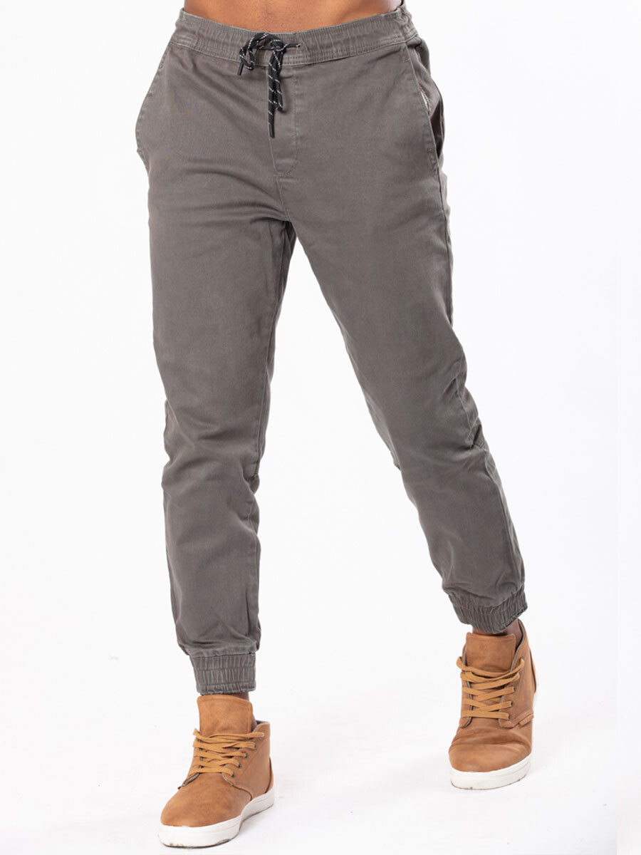 PANTALON ITALIAN RUSTY - Gris Oscuro 