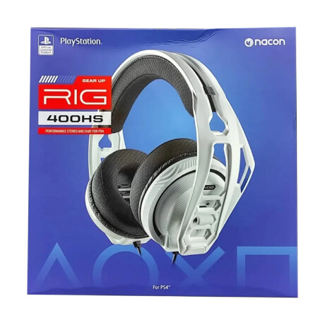 Nacon 400HS White Headset PS4 Nacon 400HS White Headset PS4