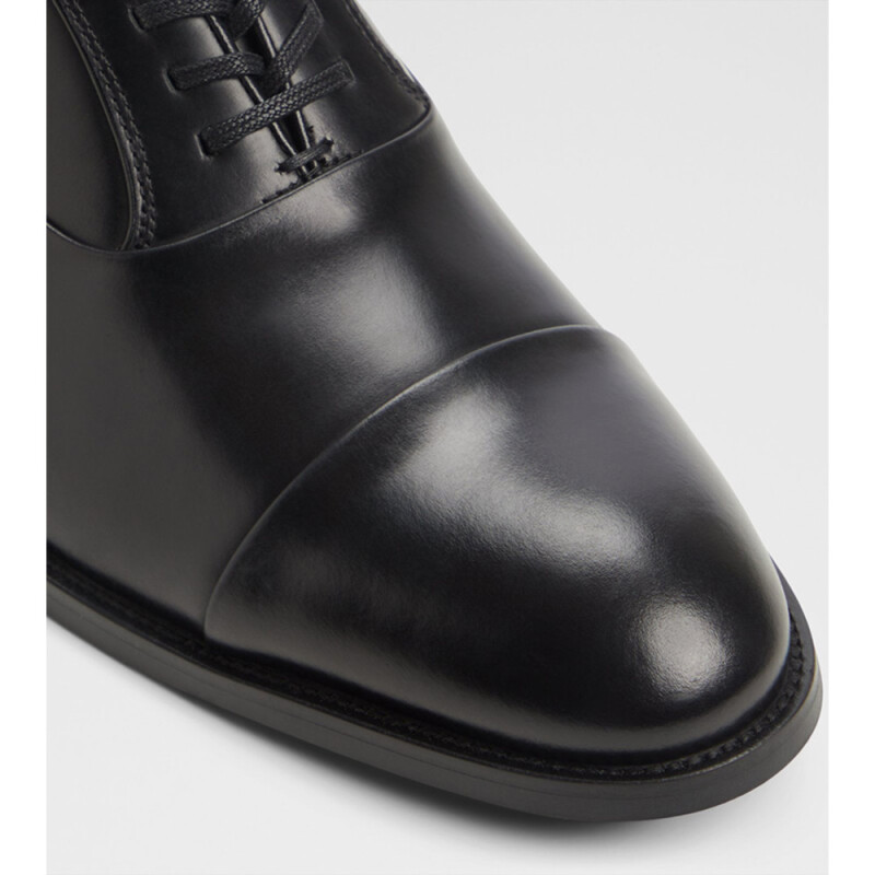 LAZIO COGNAC LEATHER BLACK