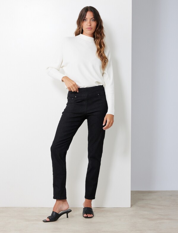 Jegging Denim Premium & Confort Total NEGRO