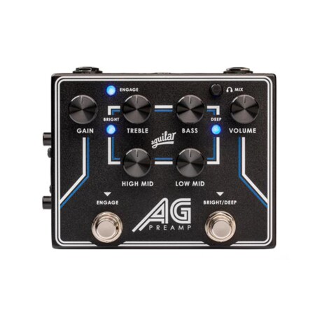 Pedal Efectos Aguilar Agrprepedal Preamp Para Bajo Pedal Efectos Aguilar Agrprepedal Preamp Para Bajo