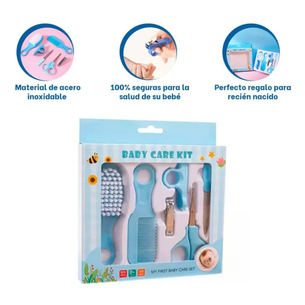 Set De Cuidado Para Bebé Recién Nacído CELESTE