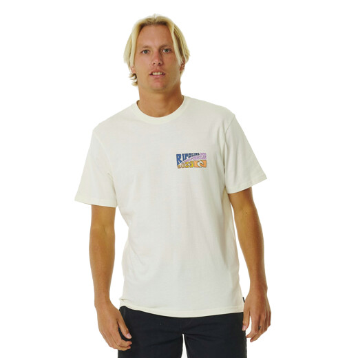 Remera Rip Curl 2023 Ripcurl WSL Finals Peak - Blanco Remera Rip Curl 2023 Ripcurl WSL Finals Peak - Blanco