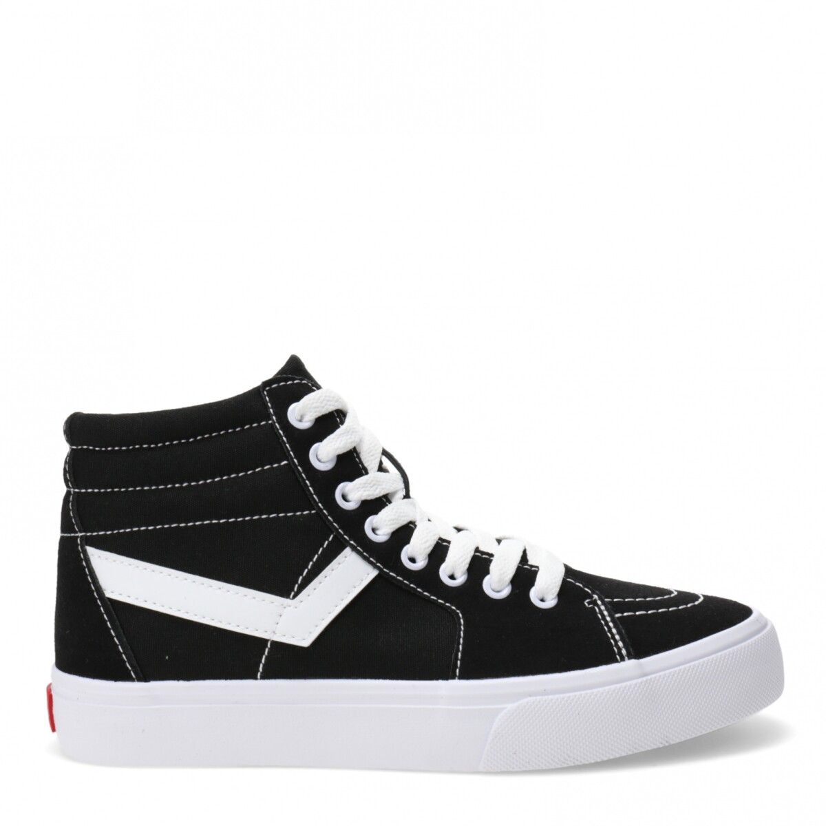 Old School Canvas HI Dama PONY - Black 