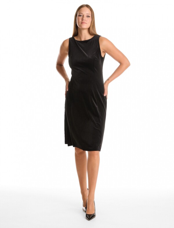 Vestido Velvet NEGRO