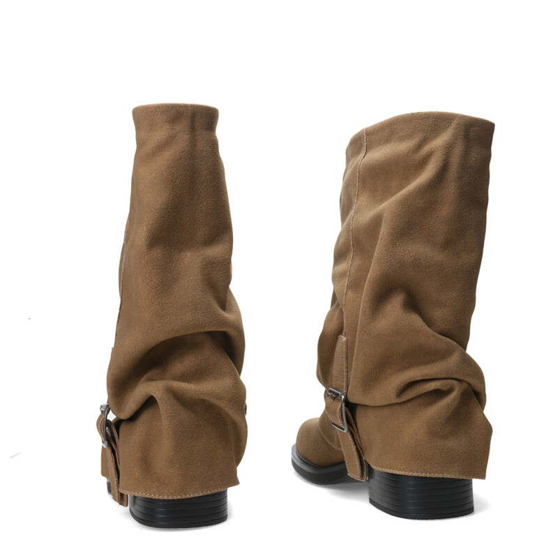 Botas de Mujer Miss Carol Nash Beige