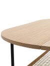 Mesa centro HINNERUP 75x120 roble claro Mesa centro HINNERUP 75x120 roble claro