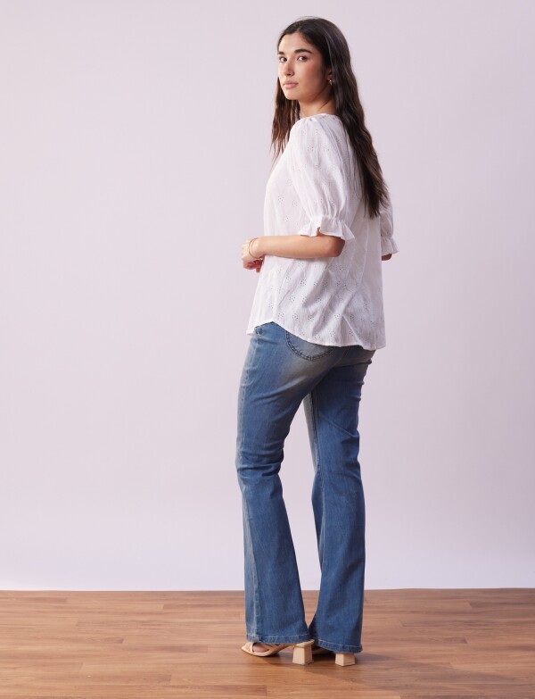 Blusa Labrada CRUDO