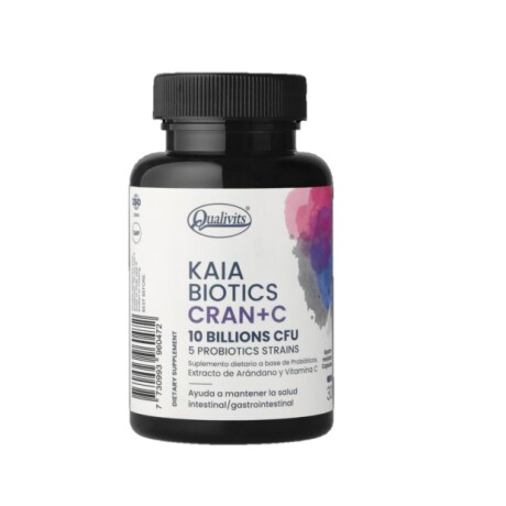 Qualivits Kaia Biotics Cran + C 30 Cáps Qualivits Kaia Biotics Cran + C 30 Cáps