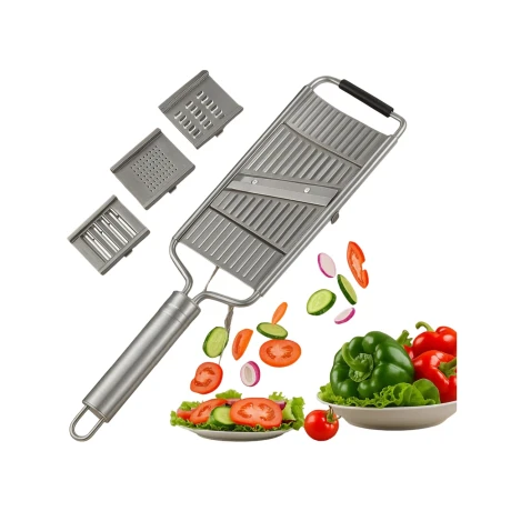 Rallador Multi Slicer Cuchillas de Acero Inoxidable 34 cm 001