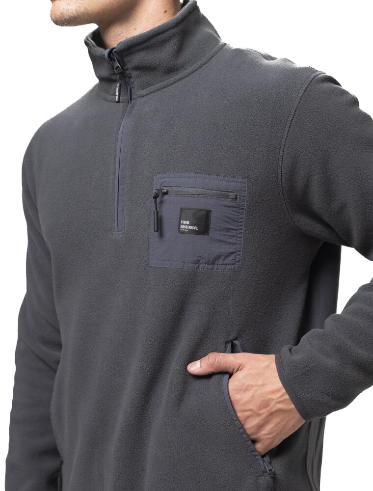 Buzo Polar Bulls Gris/Gris