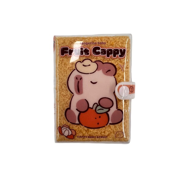 Cuaderno capibara naranja