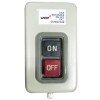 BOTONERA ON-OFF 30 AMP. C/CAJA EXT. METAL BOTONERA ON-OFF 30 AMP. C/CAJA EXT. METAL