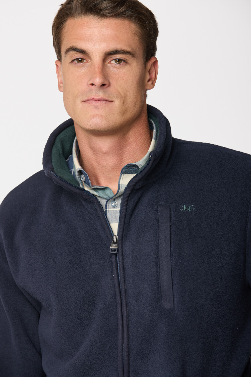 CAMPERA POLAR DE ABRIGO Marino