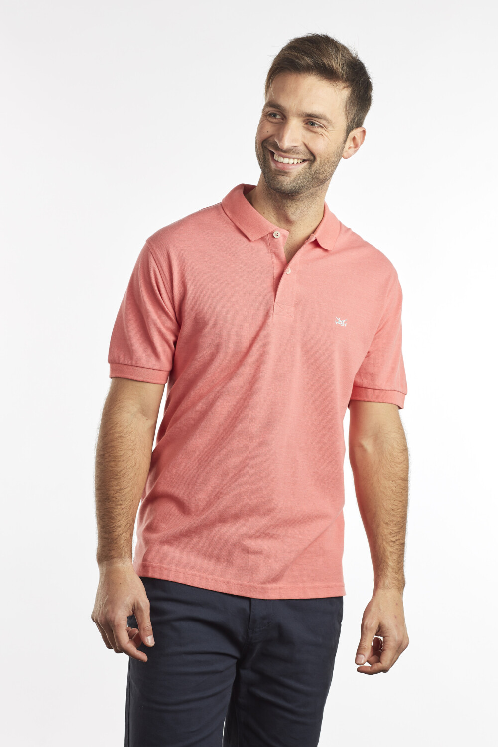Polo Pique Lisa Coral Mix