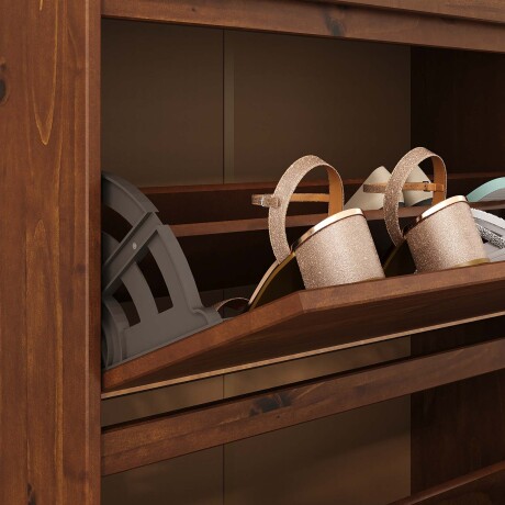 ZAPATERA MADERA MARRON FORT