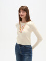 Sweater Barbi Crudo / Natural