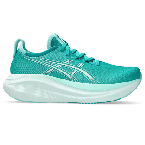 Gel-Nimbus 27 - Mujer Wave Teal/illuminate Mint