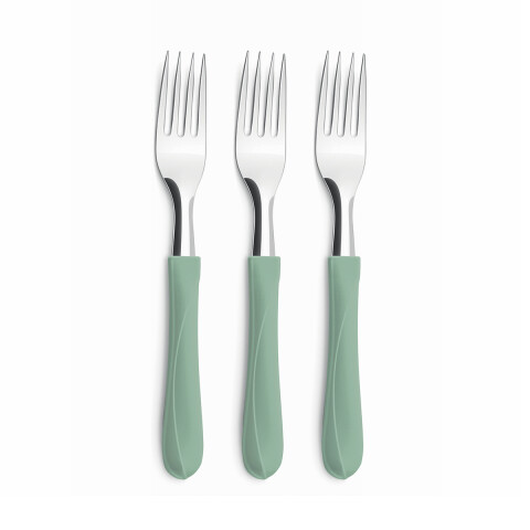 Set X3 Tenedores Trend de Simonaggio VERDE