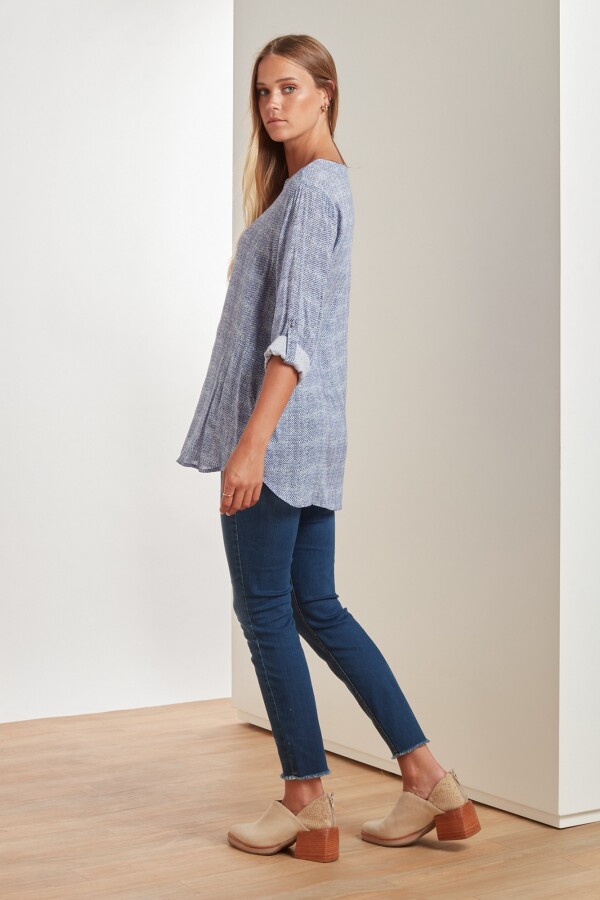Blusa Oversize AZUL