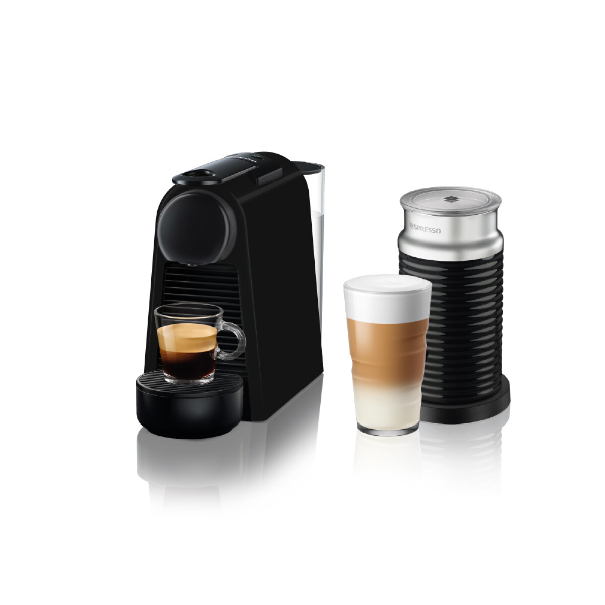 Cafetera Nespresso Essenza Mini D Range + Aeroccino ESSZDBAERO + Cápsulas de obsequio 