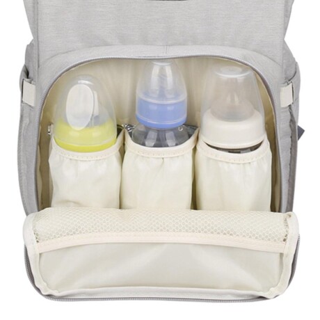 Mochila maternal Bebesit - Gris Mochila maternal Bebesit - Gris