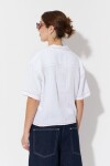 Camisa bordada blanco