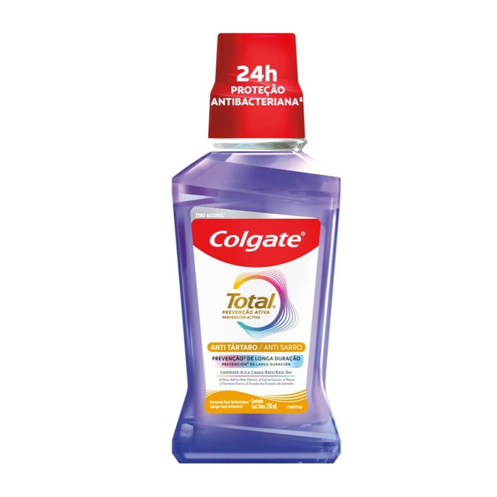 COLGATE PLAX ENJ TOTAL ANTI TARTARO FRA única