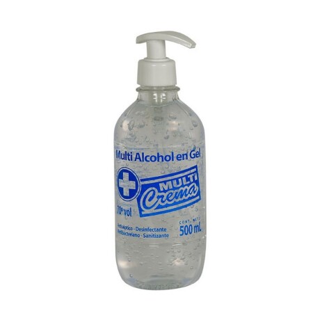 Alcohol en Gel 500ML Multi Crema Desinfectante 001