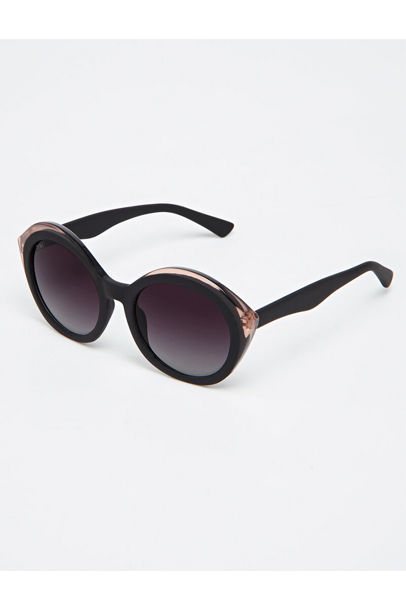 Lentes Tiwi Melvile Bicolror Rubber Black/ Pink With Burgundy Gra
