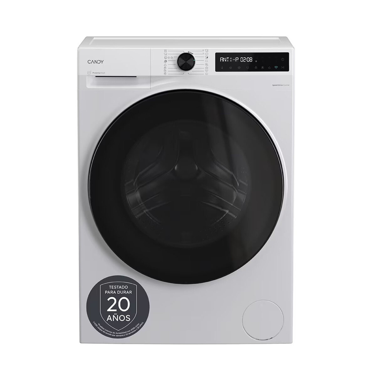 LAVASECARROPAS CANDY - INVERTER BLANCO BWR4128BL8 12/8KG 