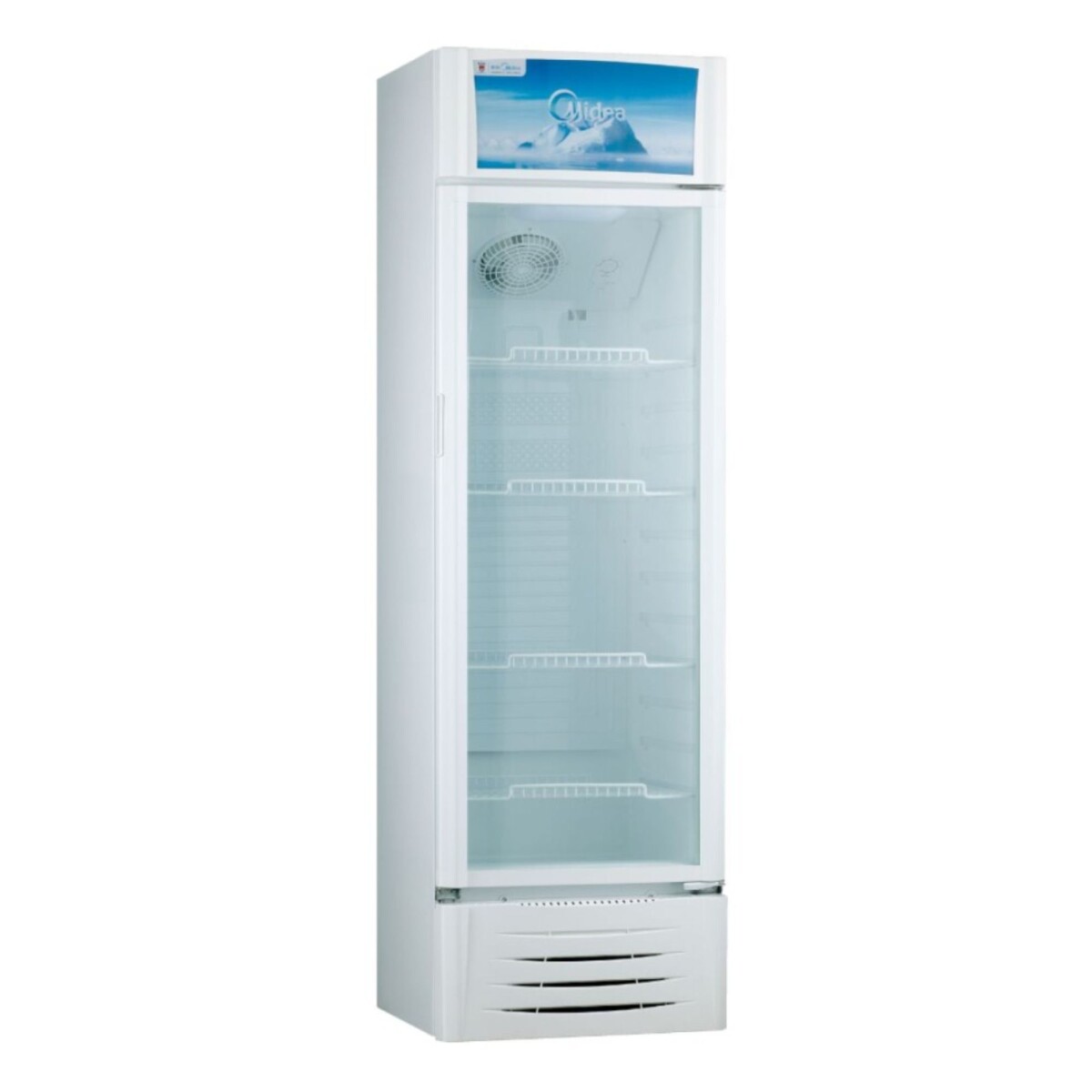 Visicooler Midea con Cenefa 300 litros 