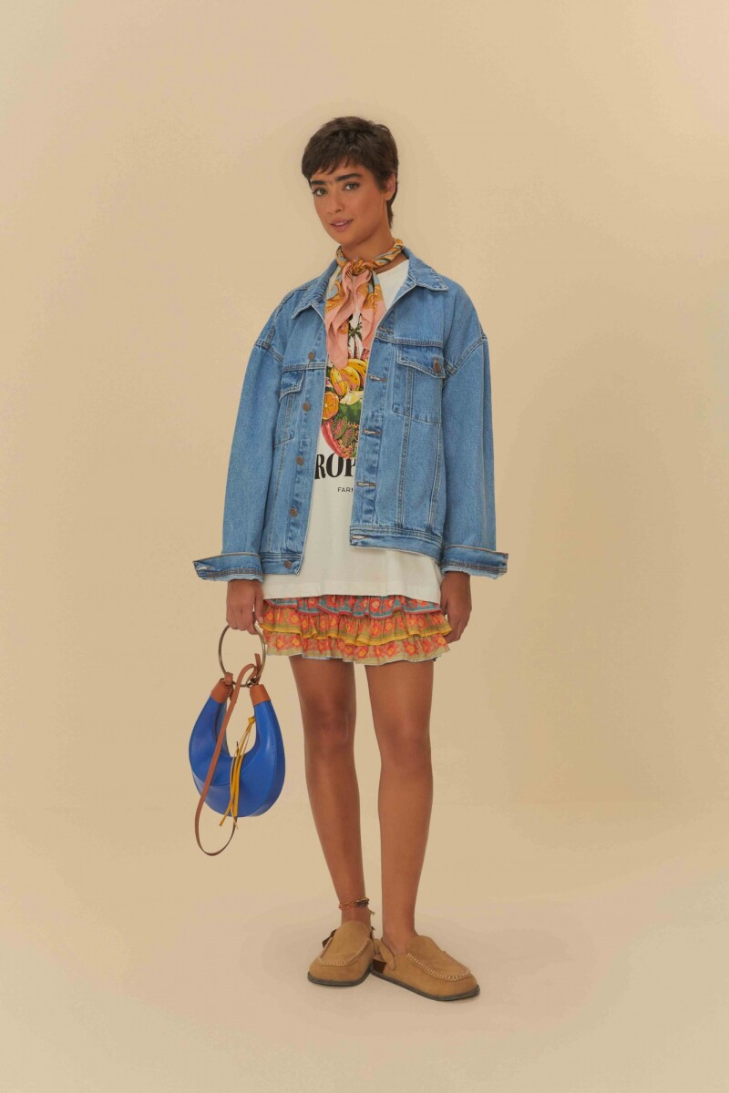 CHAQUETA DENIM Azul