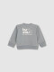 Sudadera Con Print Azul