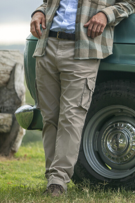Pantalón cargo Federico Beige