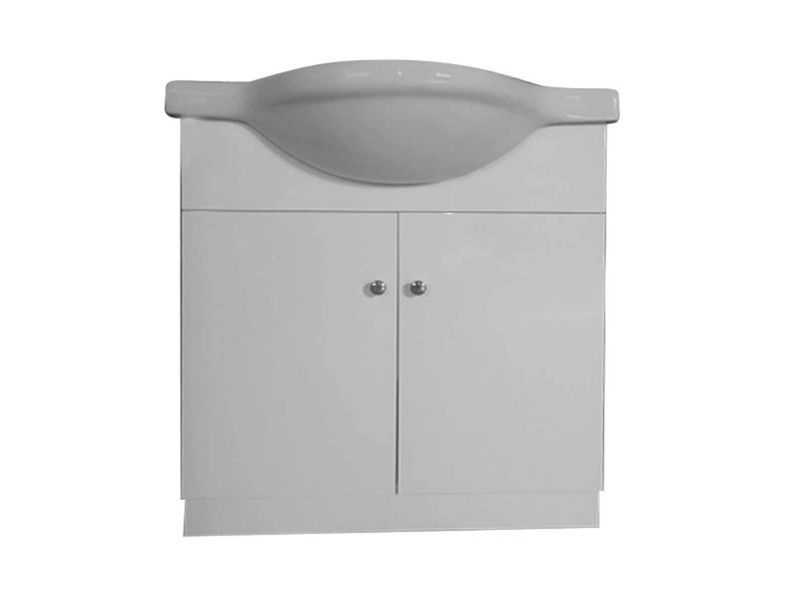 Mobiliario Baño Mueble 81X48X80 Blanco C Bachas 