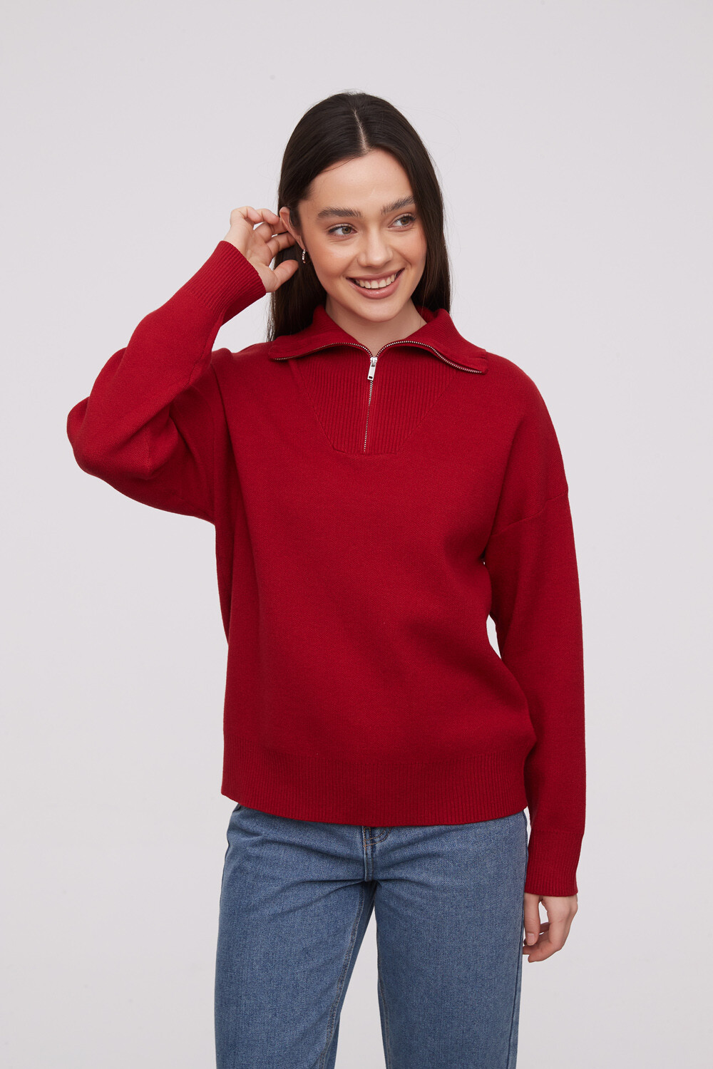 Sweater Vince Rojo Oscuro