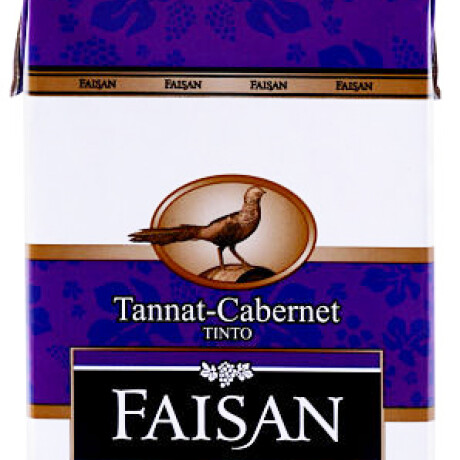VINO FAISAN TETRA 1L TANNAT CABERNET VINO FAISAN TETRA 1L TANNAT CABERNET