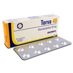 TORVA 40 MG. CJ X 30 COMPRIMIDOS única