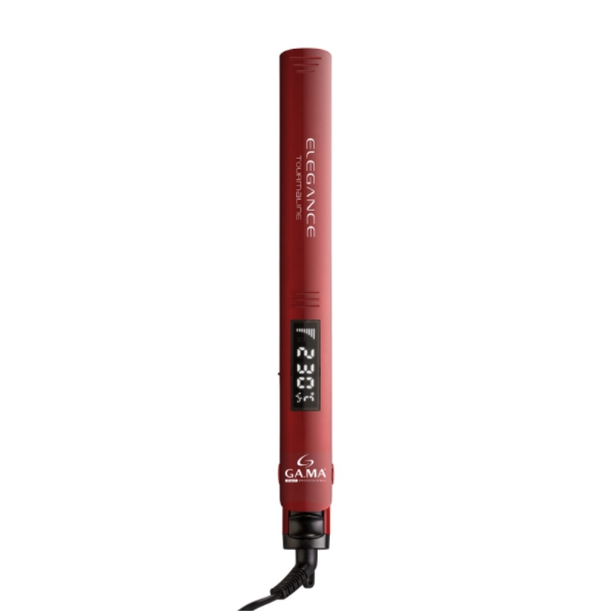 Plancha Gama Elegance Digital Roja Ceramica 