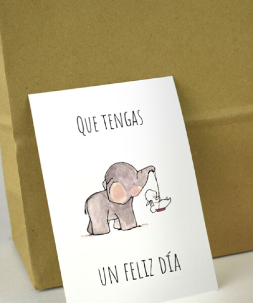 Tarjeta día del niño 10x15. DISEÑO 7