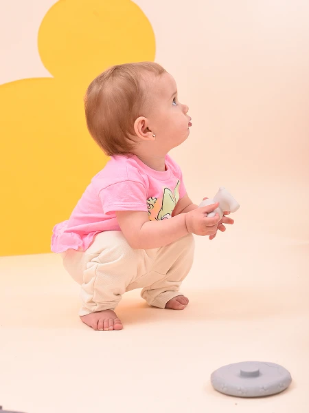 REMERA DAISY START FUN ROSA CHICLE