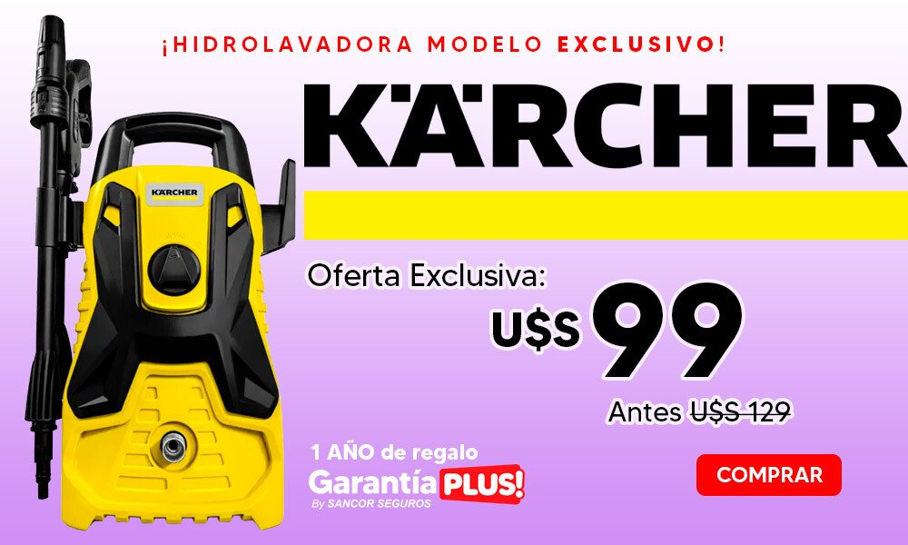 ¡Hidrolavadora Karcher en Oferta!